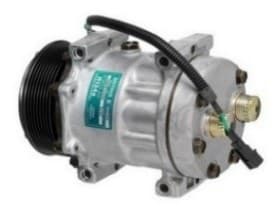Üniversal Klima Kompresörü Sanden 7H15-8090 / 8144 / 8278 – 119 mm · 8PK · 24V