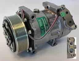 Üniversal Klima Kompresörü Sanden 7H15-8067 / 7980 – 119 mm · 8PK · 24V