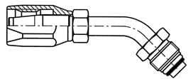 Sökülebilir Rakor Maflow MRB2416 – MALE OR 45° 5/8''-18 UNF x SIZE 06