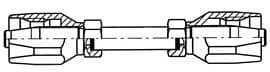Sökülebilir Rakor Maflow MRB2238 – STRAIGHT SPLICERS - SIZE 08 x 08
