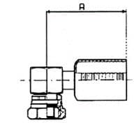 Sıkmalı Rakor Maflow MRB3706 – FEM ROTALOCK 90°5/8-18 UNF x SIZE 06