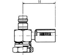 Sıkmalı Rakor Maflow MRB3786 – FEM ROTALOCK 90°5/8-18 UNF x SIZE 06. VALV. HP