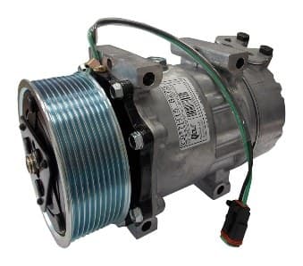 Üniversal Klima Kompresörü Sanden 7H15-8275,8295 – 119 mm · 10PK · 24V